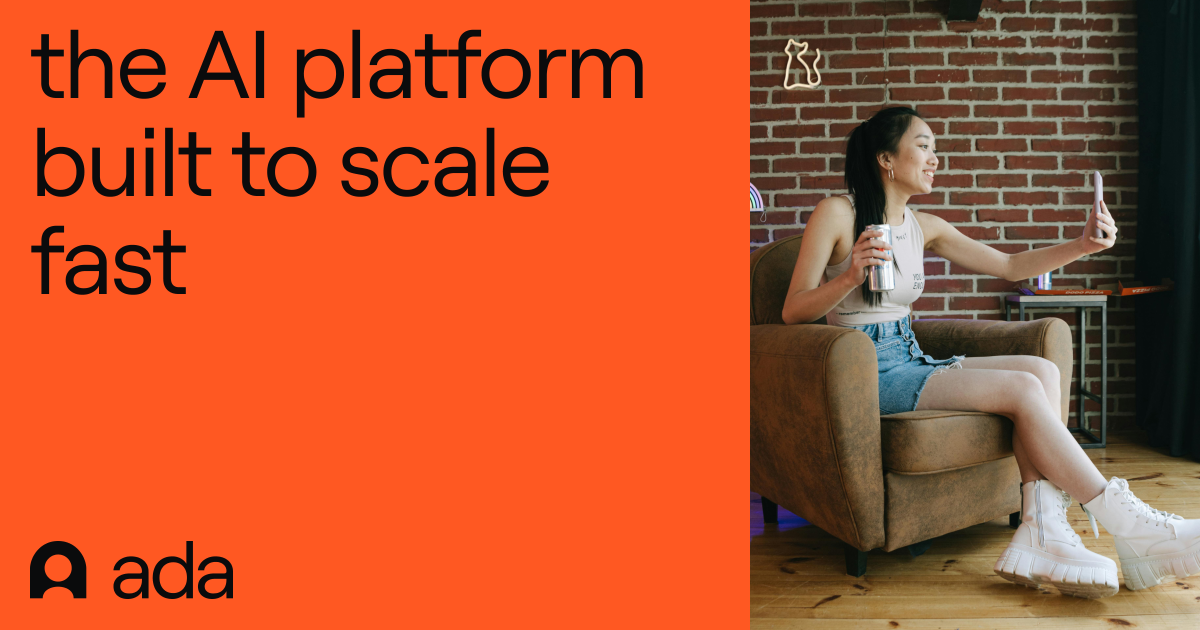 Conversational AI for SaaS Customer Service | Ada