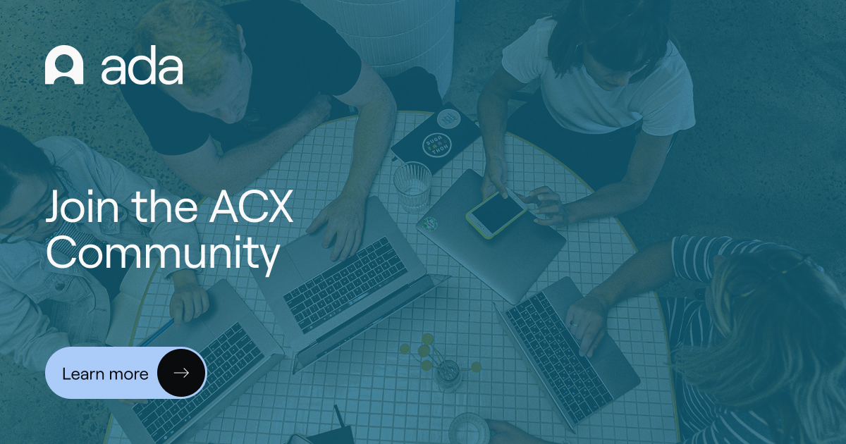 ACX Community | Ada